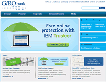 Tablet Screenshot of girobank.net